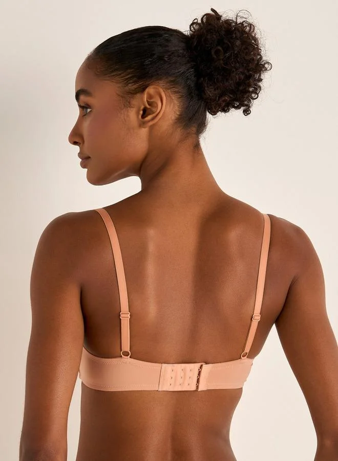 Splash FAV Set of 2 - Solid Non Wired Classic Bra with Hook and Eye Closure