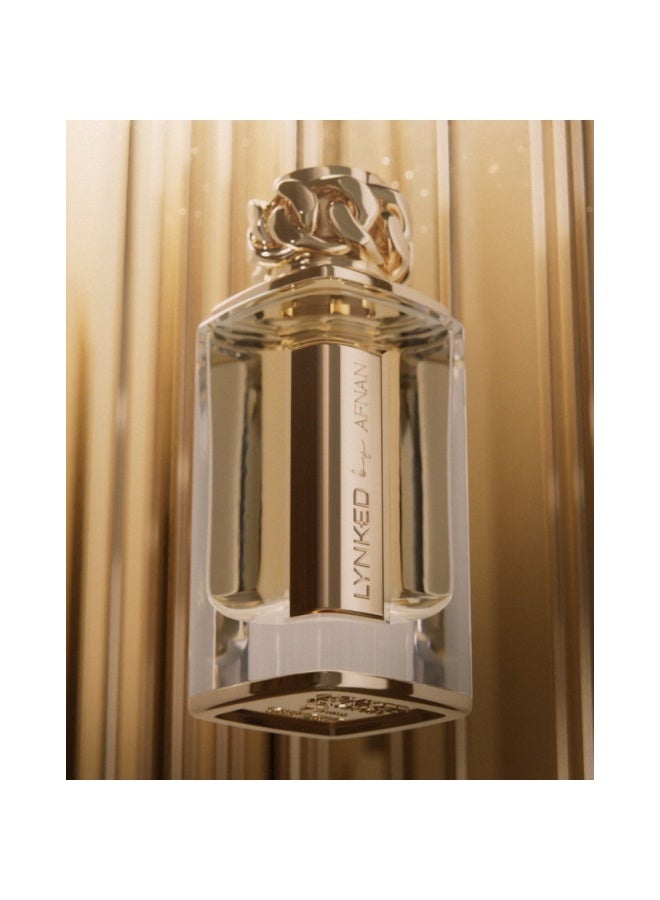 Afnan Lynked Forever EDP 3.4oz 100ml Unisex - Image 4