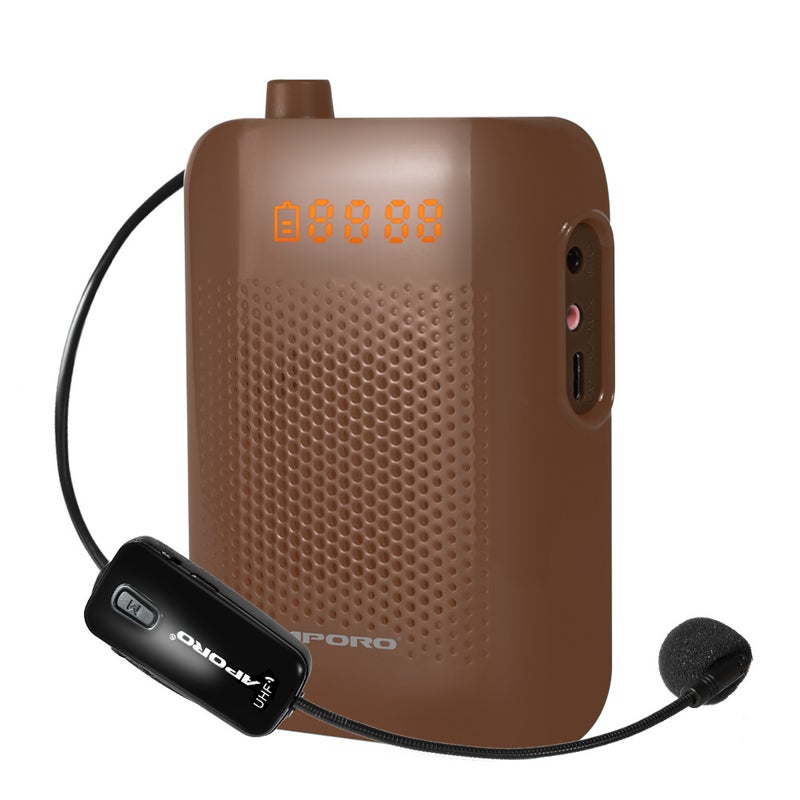 Aporot302.4G Teaching Tour Guide Promotional Amplifier Wireless Bluetooth Little Bee Amplifier High Volume - Image 1