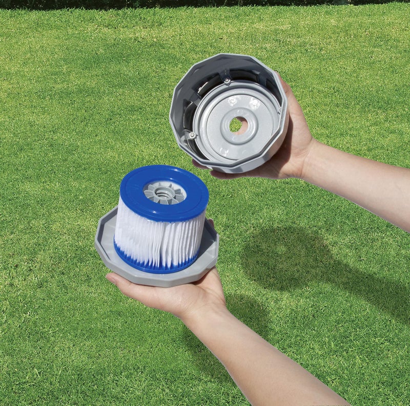 Bestway SaluSpa Filter Cartridge (VI) 2-Pack | Compatible with All SaluSpa Inflatable Hot Tub and Spa Models - Image 3