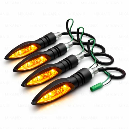 OBEROI'S TRADERS KTM Bike Front, Rear Turn Signal LED Indicator Light Lamp for KTM Duke | RC 125/200/250/390 All Models (Pack of 4) - Image 1
