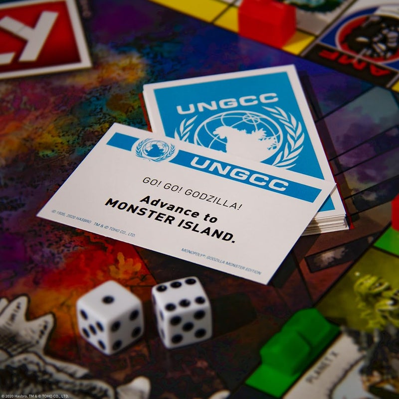 USAopoly Monopoly: Godzilla | Based on Classic Monster Movie Franchise Godzilla | Collectible Monopoly Game Featuring Familiar Locations and Iconic Kaiju Monsters - Image 3