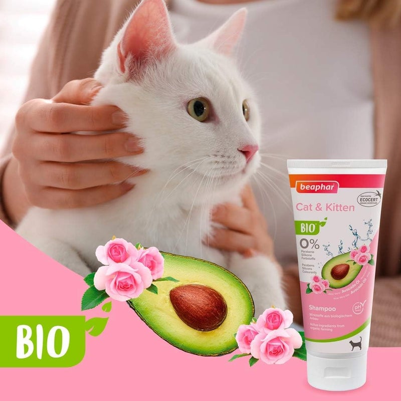 Beaphar Bio Cosmetic Cat Shampoo 200ml - Image 2
