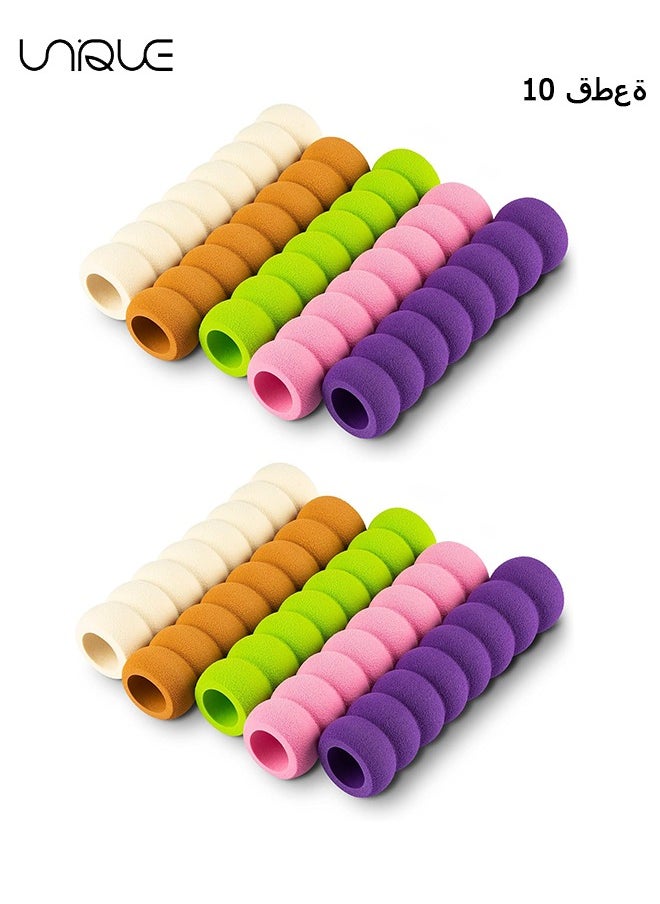 Unique 10 Pcs Door Handle Covers，Door Knob Covers EVA Foam，Door Handle Protector，Door Handle Cover for Heat，Antifreeze Hands in Winter， Anti-Collision Child／Kids Safety，Anti-Static  - Image 1