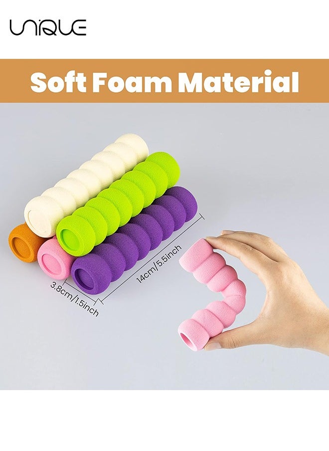 Unique 10 Pcs Door Handle Covers，Door Knob Covers EVA Foam，Door Handle Protector，Door Handle Cover for Heat，Antifreeze Hands in Winter， Anti-Collision Child／Kids Safety，Anti-Static  - Image 2