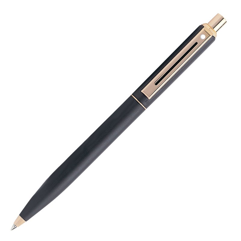 Sheaffer Sentinel Gold Tone Trim Ballpoint, Matt Black Cap & Barrel (E232751) - Image 2