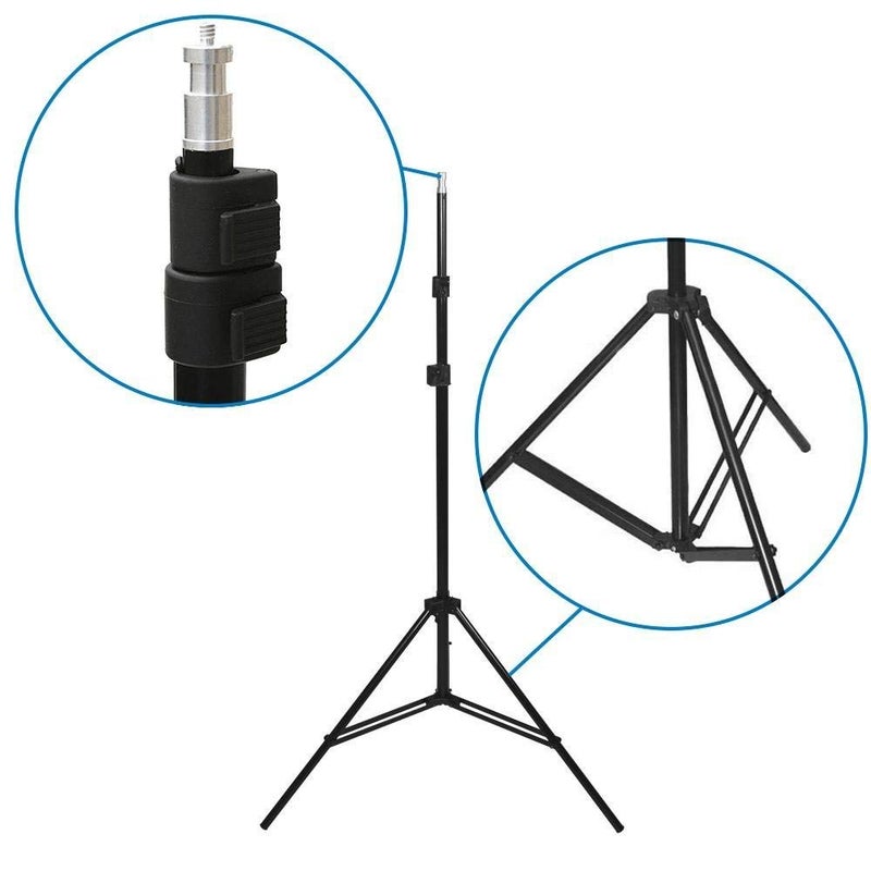SP-250 Umbrella Flash Light Stand Photo Video Studio Lighting Photography Stand with Carry Bag