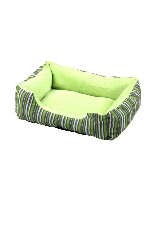 PAW PALS Bed Cuddler For Dogs Green 50X34Cm