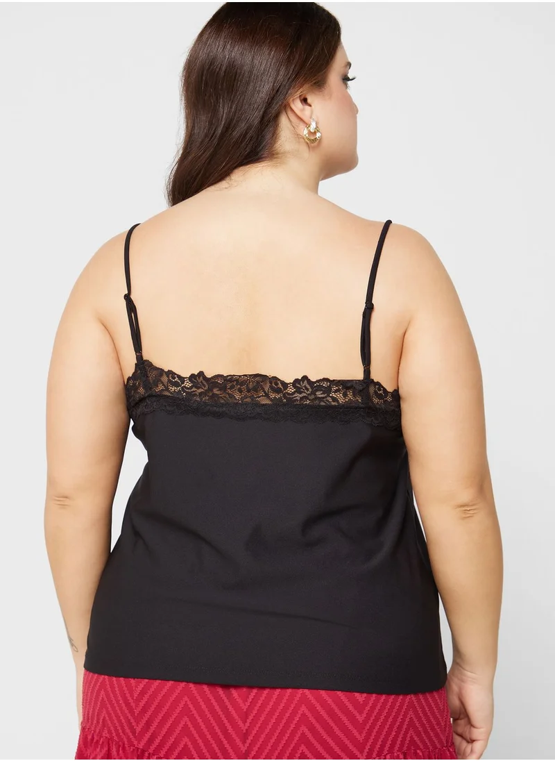 Vero Moda Curve Vmmilla Singlet Ga Vo Curve