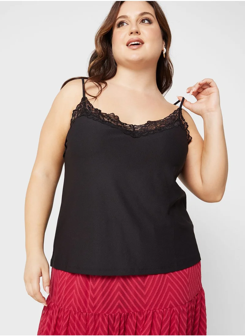 Vero Moda Curve Vmmilla Singlet Ga Vo Curve