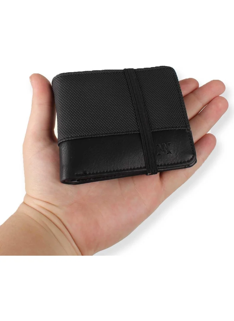 My Valice Men's Leather Wallet and Card Holder 1902 Black