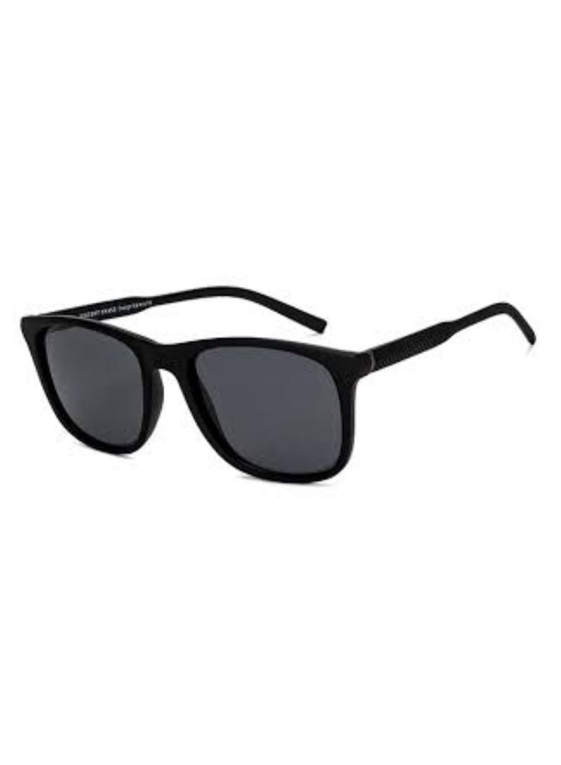 Black Rectangular Frame Sunglasses