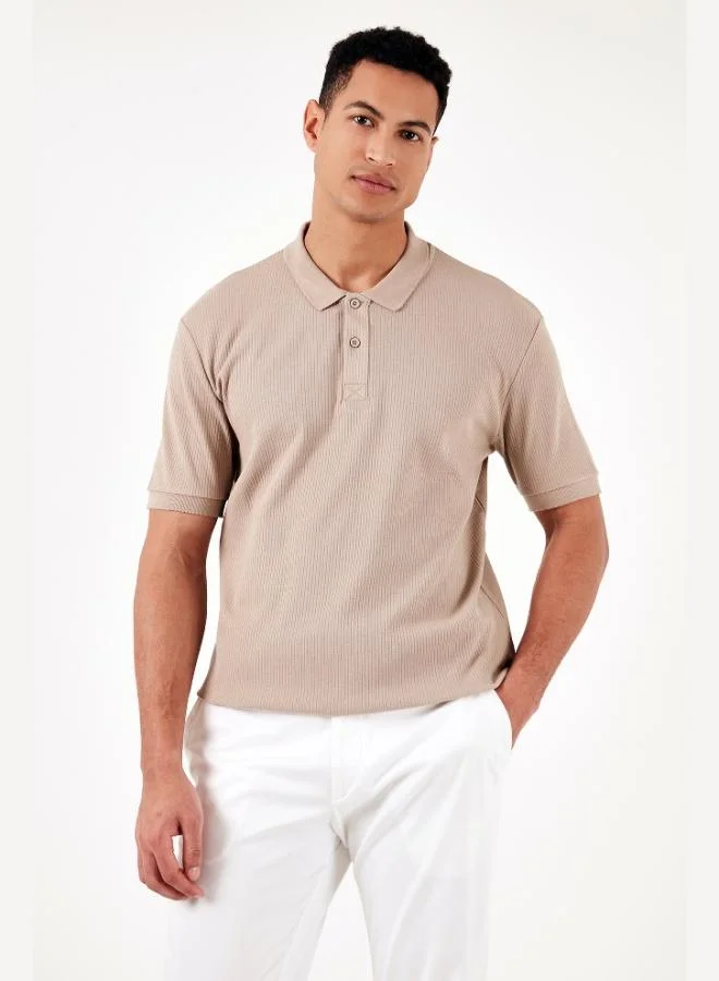 Buratti Buratti Cotton Regular Fit Button-Down Polo Collar T-Shirt Men's POLO COLLAR T-SHIRT 5902281