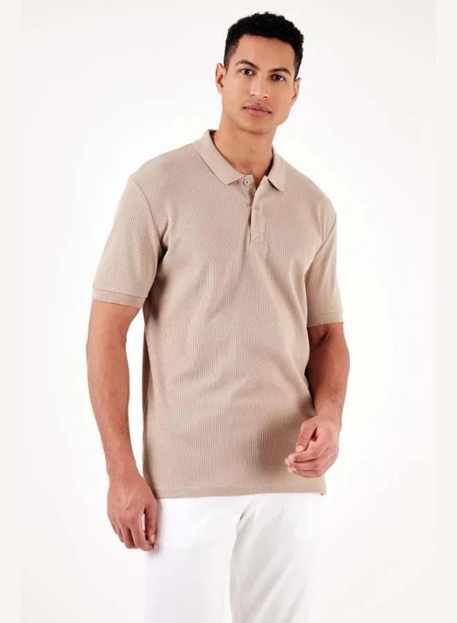 Buratti Buratti Cotton Regular Fit Button-Down Polo Collar T-Shirt Men's POLO COLLAR T-SHIRT 5902281