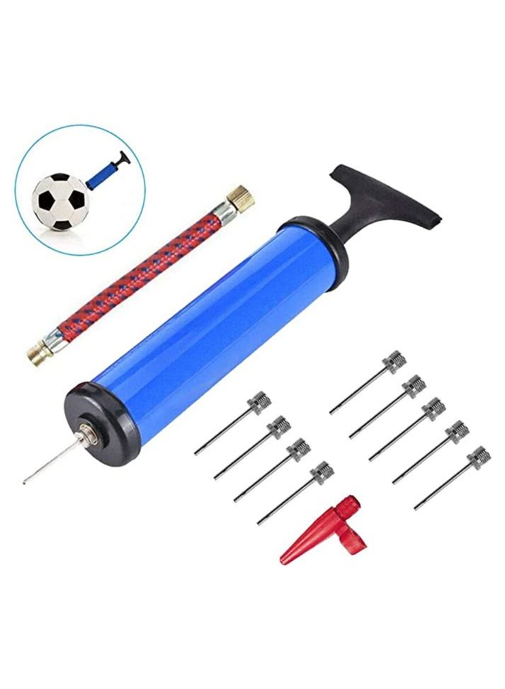 Gerenic Imperial Universal Sports Ball Inflator Pump Tool with 10 Needles and 1 Pieces Valve Adapter, 1 Pieces Air Hose - Image 2