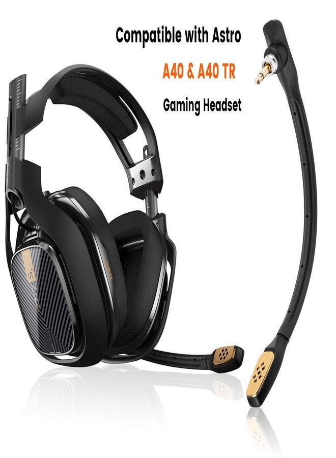 weishan A40 Mic, Microphone Replacement for Astro A40 / A40 TR Gaming Headset on PS5, PS4, Xbox One, PC, Mac, Phone, Noise Cancelling 3.5mm Black - Image 2