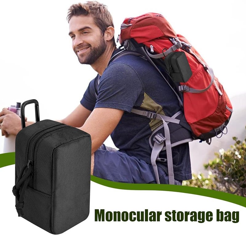 Monocular Telescope Case Protective Carrying Bag with Clip for Outdoor Activities - Image 3