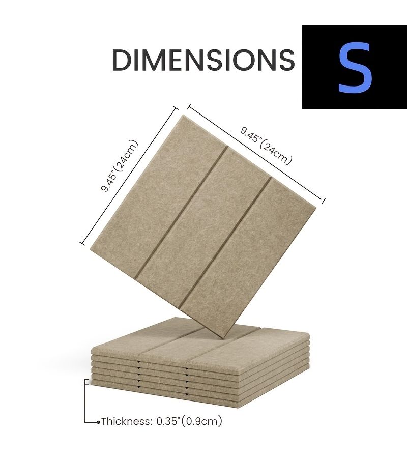 Large Self Adhesive Arched Felt Corkboard Alternative Set Oatmeal Color Double Stripe For Office Room Wall Decor Information Board Notice Board - Image 2