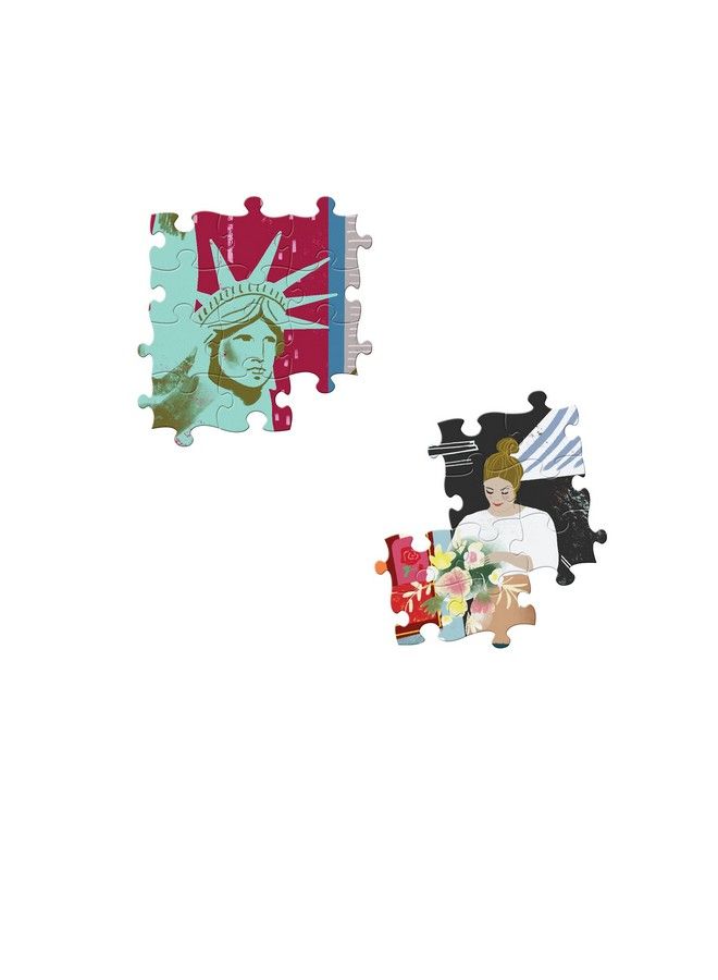 eeboo : Piece And Love New York Life 1000Piece Square Adult Jigsaw Puzzle Jigsaw Puzzle For Adults And Families Includes Glossy Sturdy Pieces And Minimal Puzzle Dust - Image 5