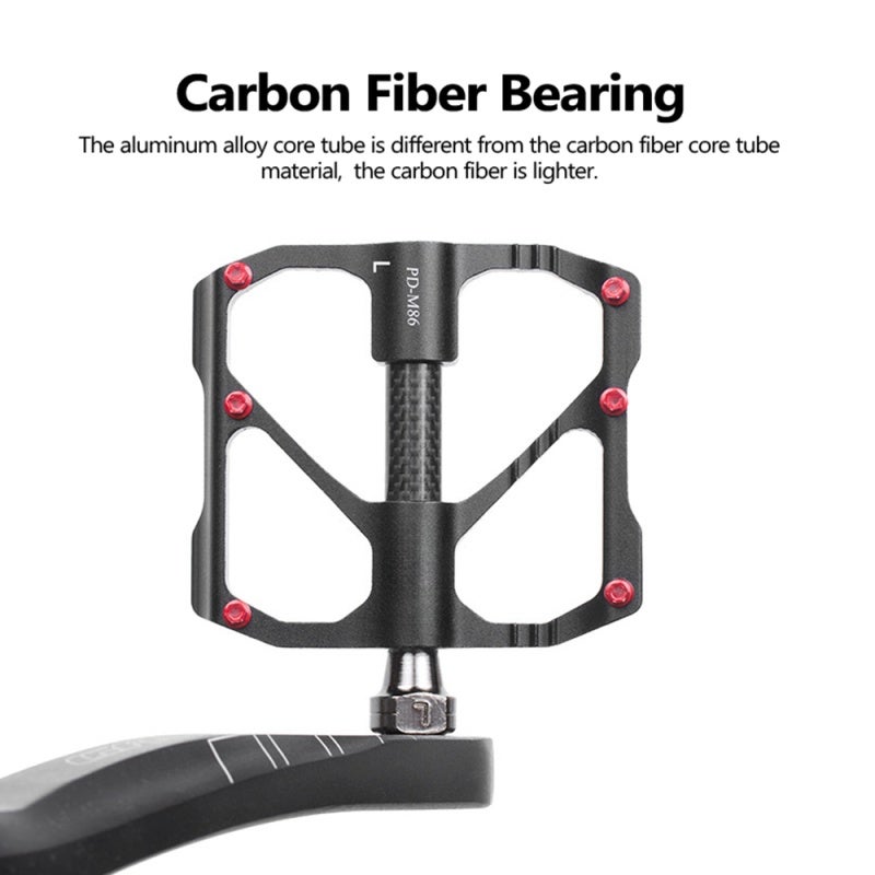 Promend Bicycle Pedal 100 Inch: Anti-slip Ultralight Aluminum Alloy Core Tube - Anti-impact Strong Bearing Capacity Mountain Bike Pedal for Road And Mountain Bike Riders - Image 4