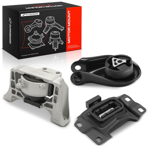 A-Premium APremium Engine Motor Mount and Transmission Mount Kit Compatible with Mazda 3 20102013 5 20122015 3 Sport 20122013 25L Manual Transmission 3PC Set Replace BBM439070B - Image 1