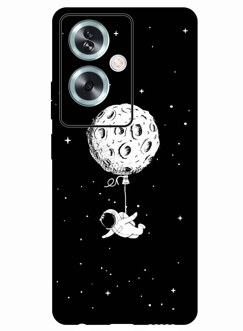 Theodor Protective Case Anti Scratch Shock Proof Bumper Cover For Oppo A79 5G Astraonaut Imagination - Image 1