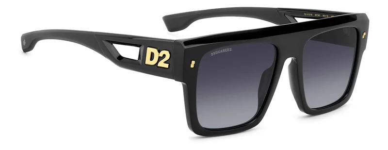 DSQUARED2 Rectangular Flat Top Sunglasses Frames