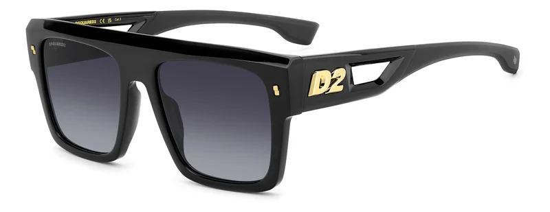 DSQUARED2 Rectangular Flat Top Sunglasses Frames