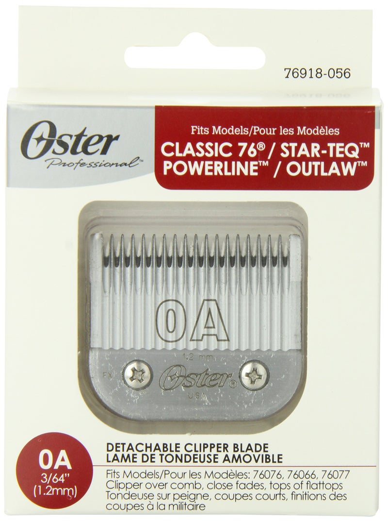 Oster Professional Arctic Collection Clipper/Trimmer Cool Touch Replacement Blade, Size #0A 3/64" (1.2 mm) - Image 2