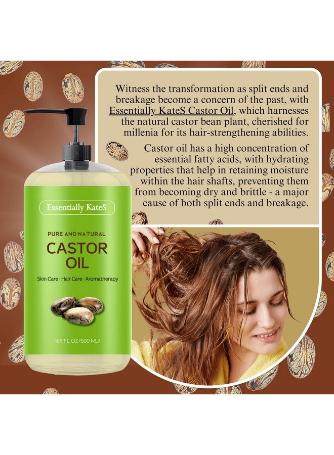 Essentially KateS Ssentially Kates Castor Oil 16.9 Fl Oz 100% Pure And Natural And Cold Pressed - Image 5