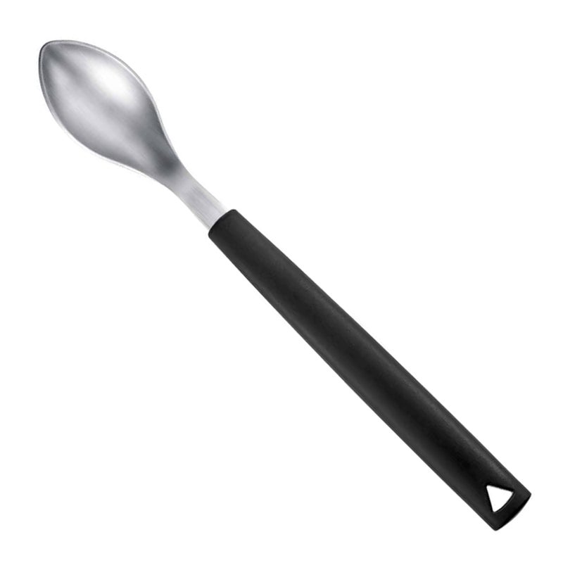 triangle Large Quenelle Spoon, Carded - Stainless Steel - Creates Smooth, Rounded Scoops for Plating - GreenGrip Handle - Dishwasher Safe - Made in Germany - Image 4