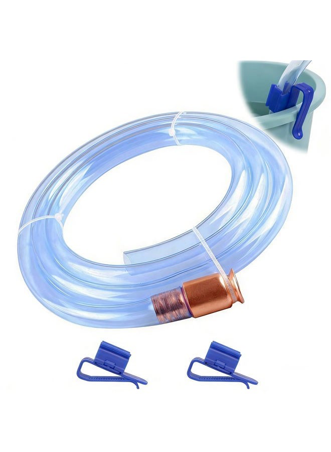Swess 3/4" Gas Siphon Hose, Shaker Siphon for Gasoline/Fuel/Water Transfer, Safety Self Priming Hose 6ft - Image 1