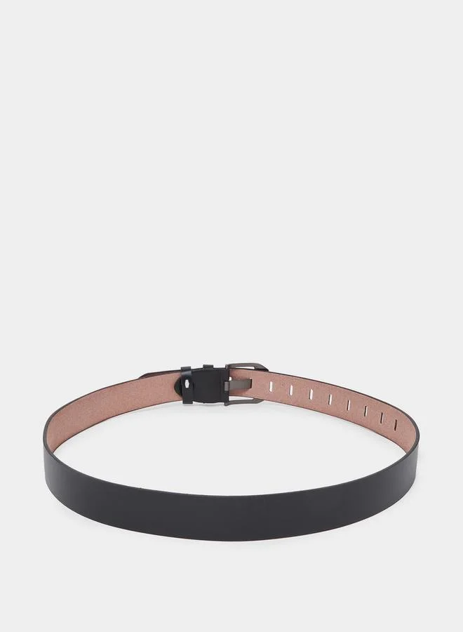 Styli  Men Black Jeep Metal Buckle Belt for Men | Best Price UAE