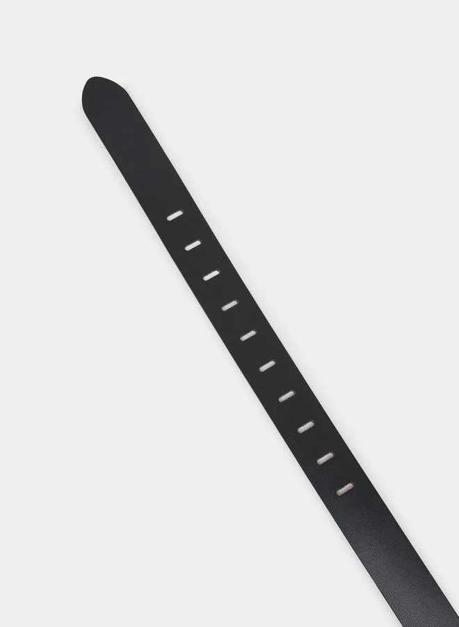 Styli  Men Black Jeep Metal Buckle Belt for Men | Best Price UAE