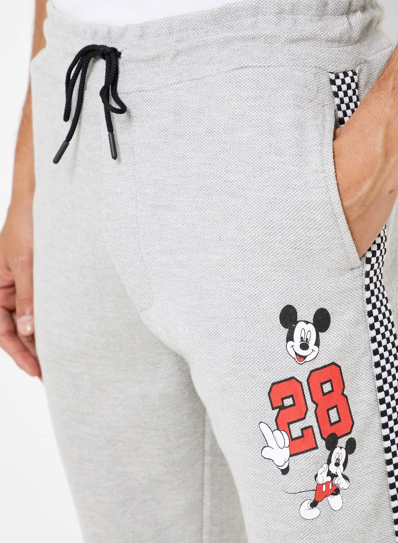 SP Characters Mickey Mouse Side Stripe Sweatpants