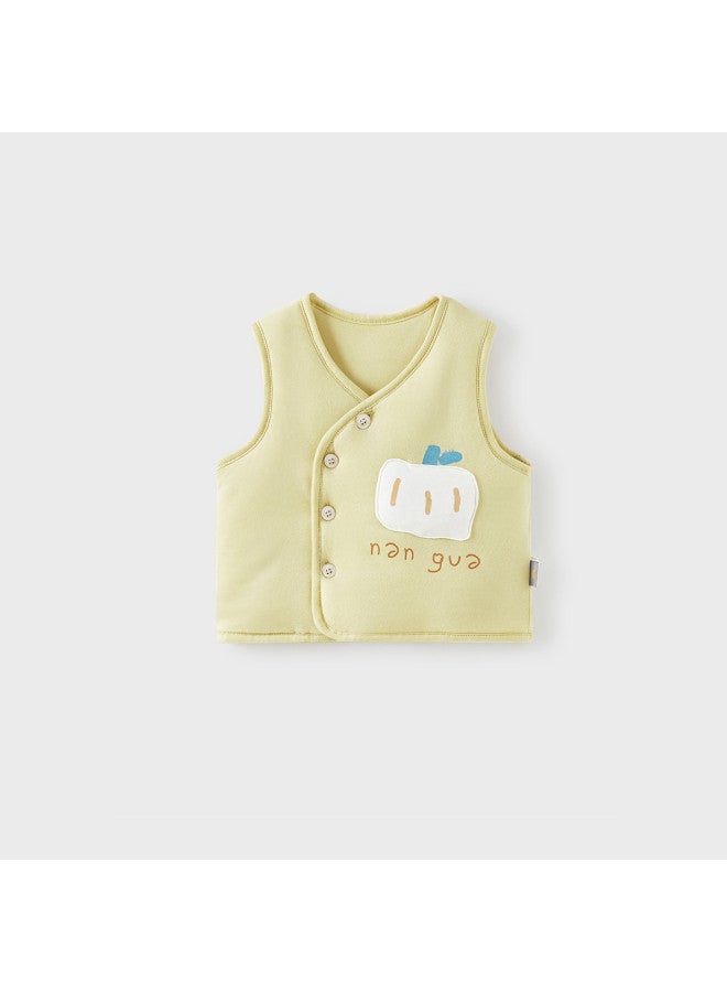 Tongtai Baby Vest Autumn And Winter Pure Cotton Padded Children's Clothing Boys And Girls Outdoor Top Waistcoat Vest - Image 2