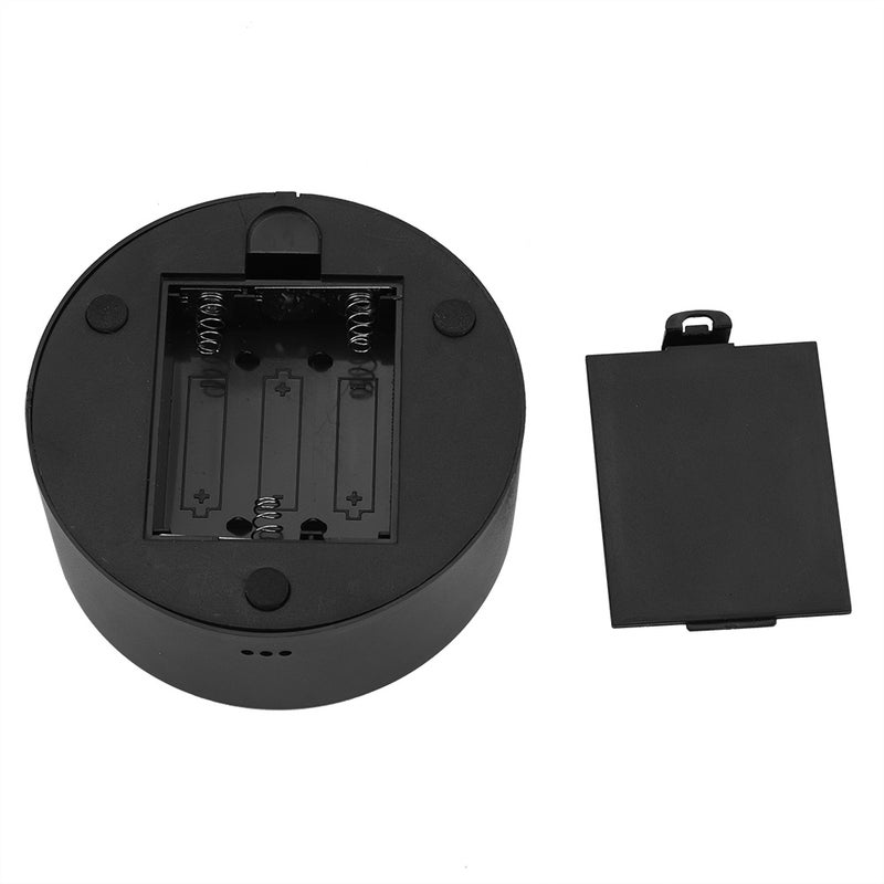 Night Light ABS Base Holder Planet Pattern Lamp Touch Switch (Black without Remote Control) - Image 2