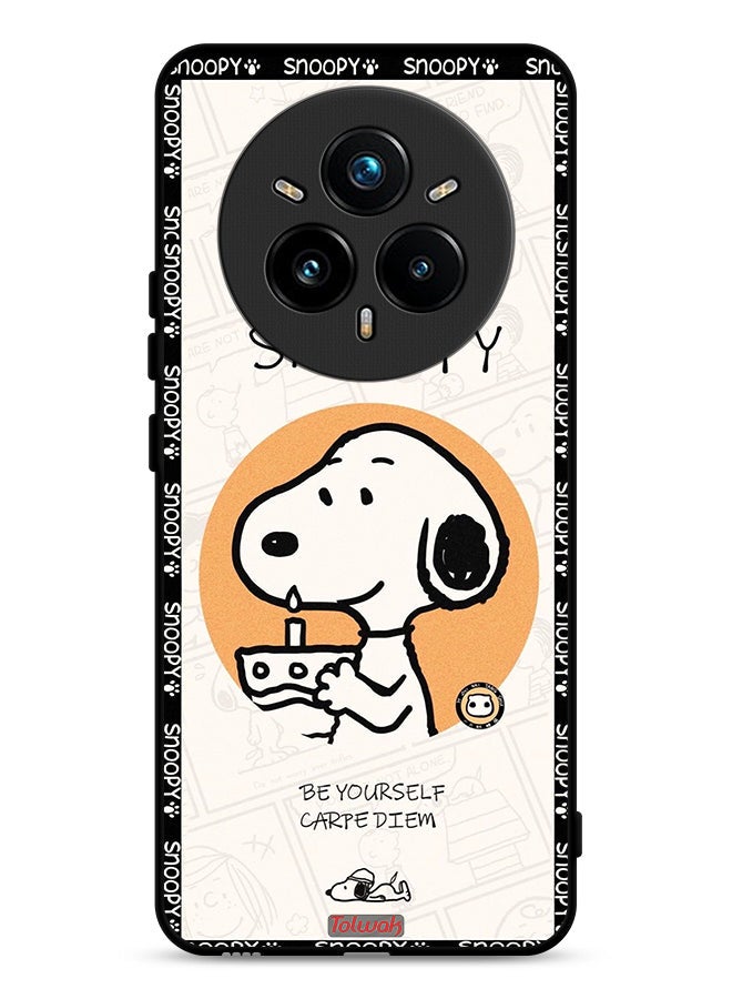 Tolwak Realme 14 Pro Plus 5G Protective Case Cover Snoopy Be Yourself