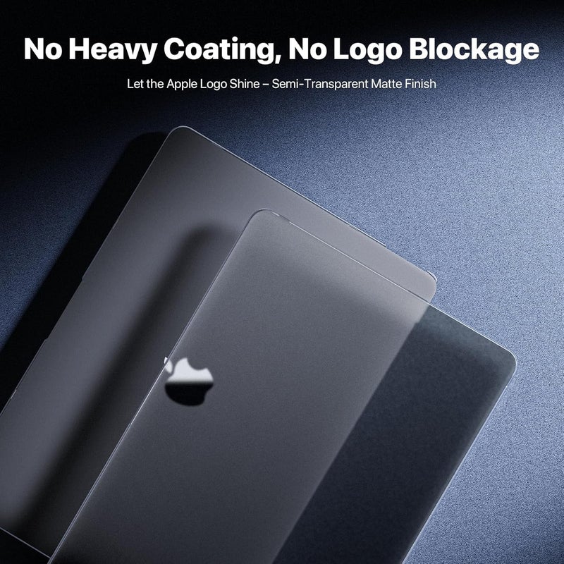 soonjet Compatible for Macbook Air 13 inch Case M1 2020 2019 2018 [Same as Bare Device] Sturdy Protective Hard Shell Cover for Laptop A2337 A2179 A1932 - Space Gray Clear - Image 5
