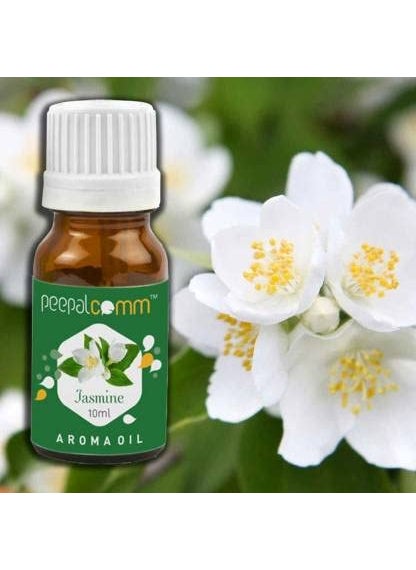 PeepalComm PeepalComm Ceramic Electric Aroma Diffuser Night Lamp Light with JasminLemon Grass Aroma Oil 10ml Each for Home Office Hotel Spa  - Image 3