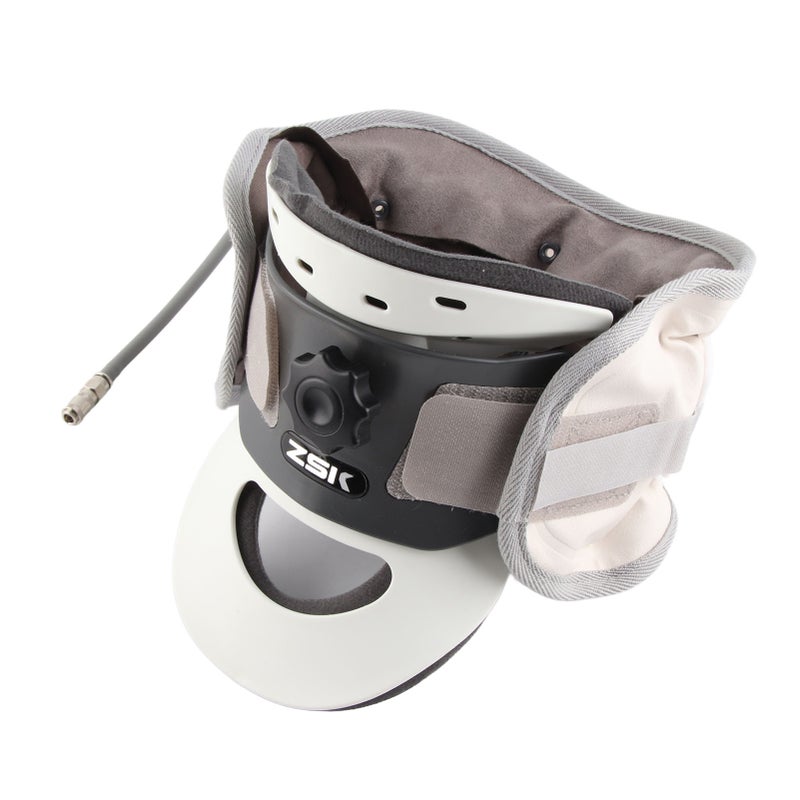 Inflatable Heating Cervical Neck Traction Device Adjustable Neck Stretcher - Image 1