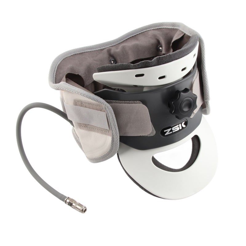 Inflatable Heating Cervical Neck Traction Device Adjustable Neck Stretcher - Image 3