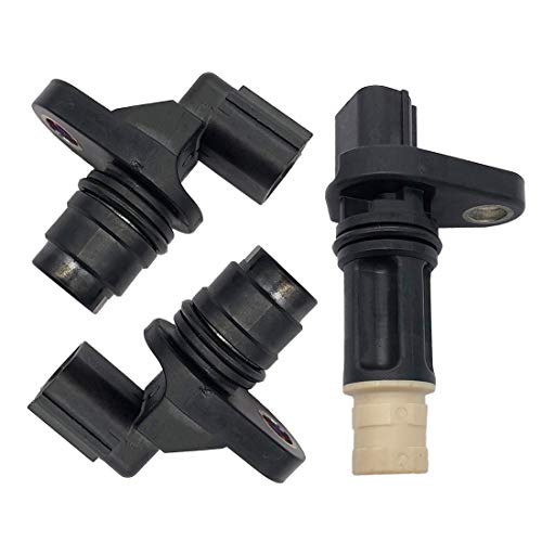 GERMBAN 3pcs Set CamshaftCrankshaft Position Sensor Replacement for Honda Accord Civic CRV Crosstour for Acura ILX TSX 37510R40A01 37500R40A01
