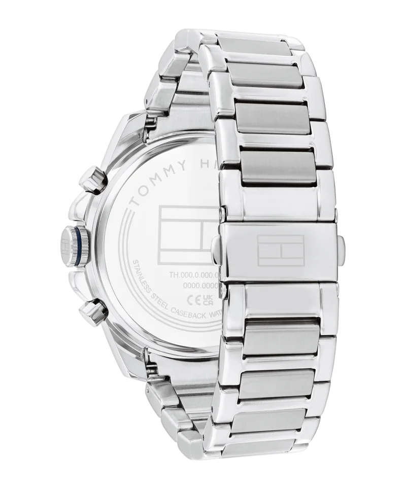 تومي هيلفيغر Tucker Steel Strap Analog Watch