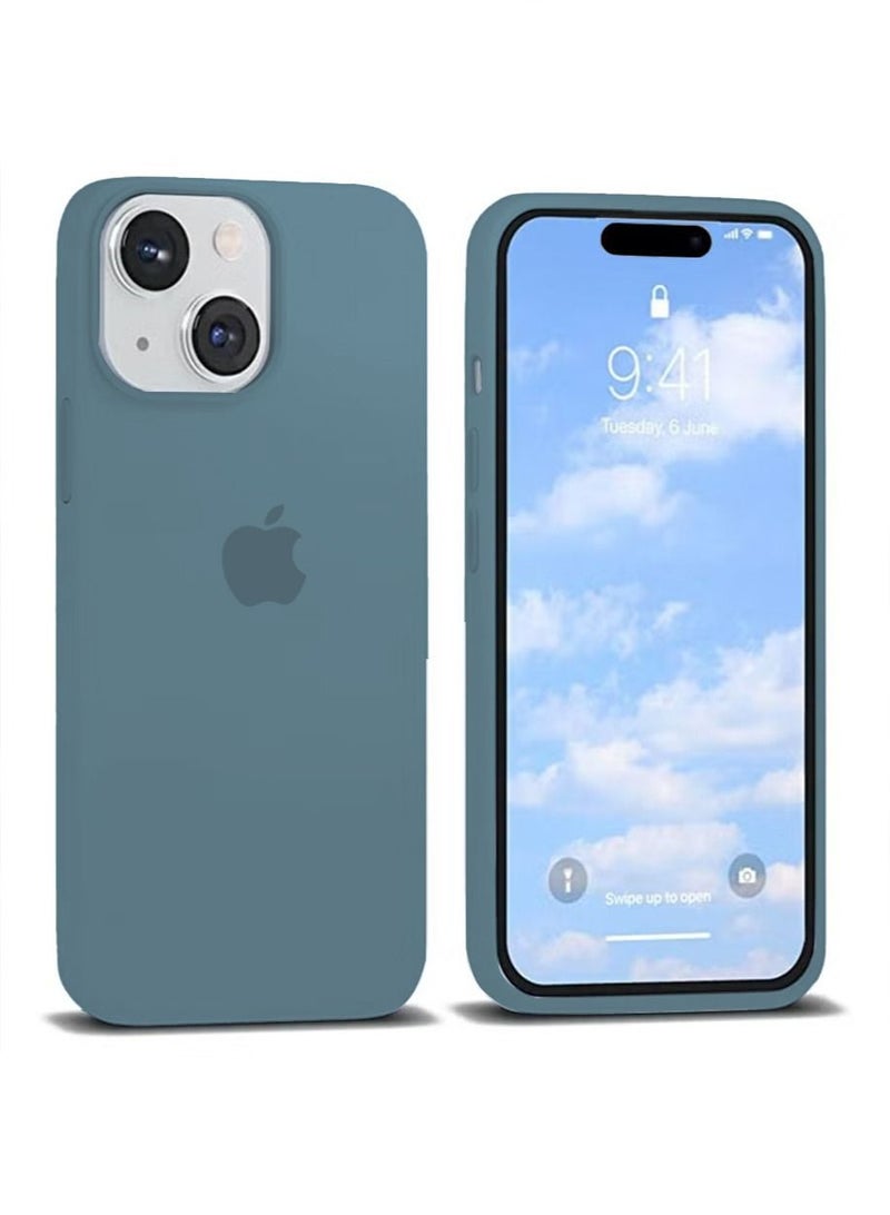 iPhone 15 Plus Mobile Case Cover with Soft Liquid Silicone Protection Anti-Scratch Shockproof Accessories Slim Protective Back Cover with Comfortable Hold Touch Feeling and Anti-fingerprint - Image 1