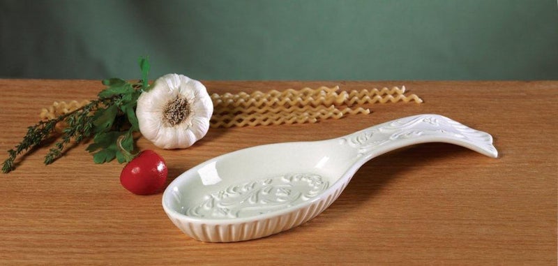 Mikasa Italian Countryside 10-Inch Spoon Rest in White - Image 2