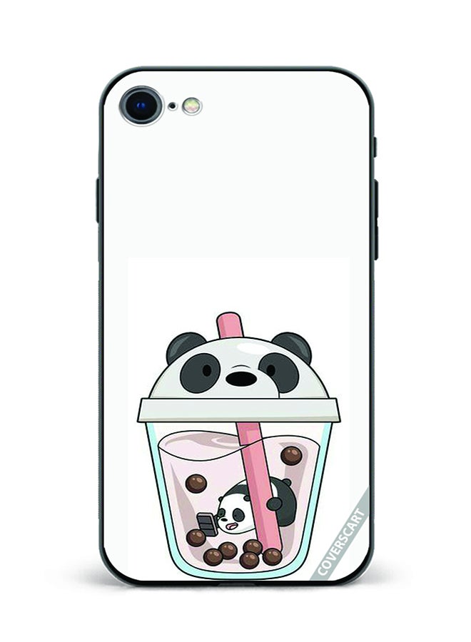 COVERSCART Protective Case Cover For Apple iPhone 7 Panda Design Multicolour
