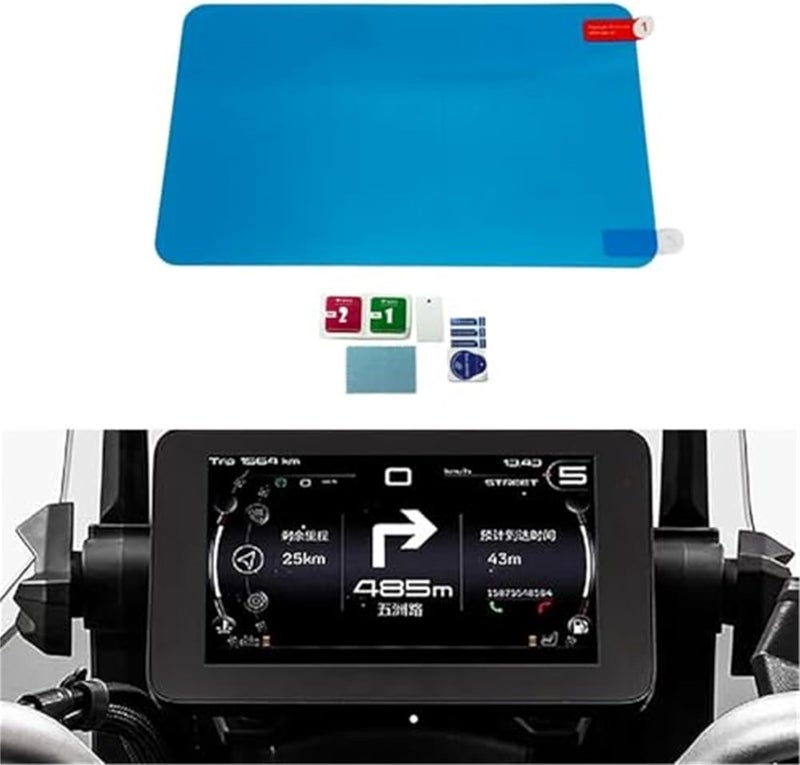 Wivplex Motorcycle Screen Protector - 2 Sets - Image 5