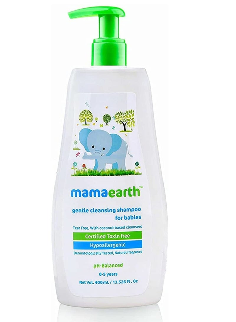 Mamaearth Gentle Cleansing Shampoo, 400 Ml - Image 1