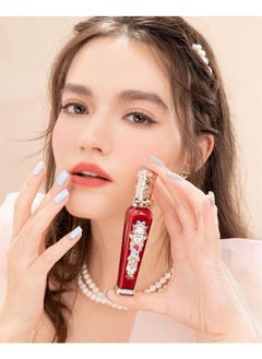 Flower Knows Strawberry Rococo Series Cloud Lip Cream Lipsticks Women Beauty Cosmetic Lip Makeup Easy To Wear Natural Lipstick (07 Lychee Tea)  - Image 5